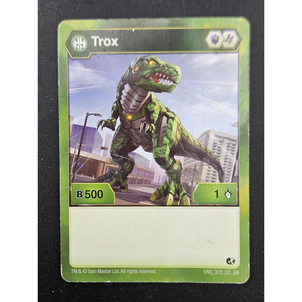 Bakugan Trox Card - Bakugan Brawlers - ENG_372_CC_BB